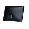 Czarny skórzany portfel Puccini – dodatkowe ujęcie Black leather Puccini wallet – additional shot